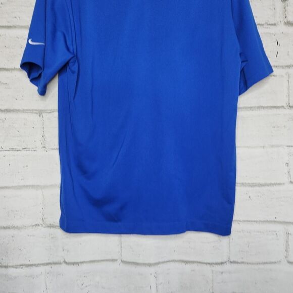 Nike Mens Golf Nike Fit Dry Polo Royal Blue Large L - Picture 10 of 12